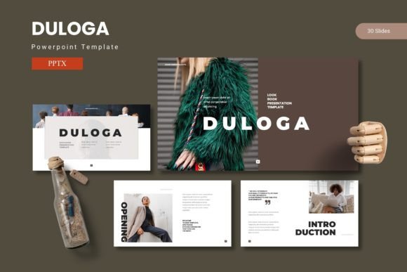 Duloga PowerPoint Template: An Evaluation for Professional Presentation Design