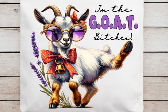 Funny Goat PNG Greatest of All Time