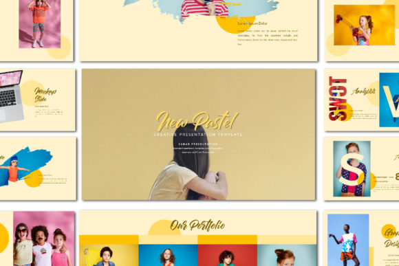 New Pastel Googleslide Template: A Modern Presentation Tool for Creative Professionals