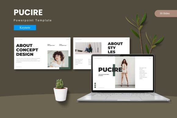 Pucire - Keynote Template: A Practical Tool for Polished Presentations