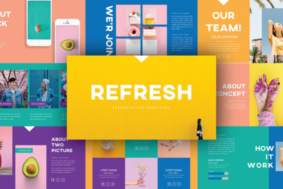 Refresh Googleslide Template: A Modern Presentation Solution