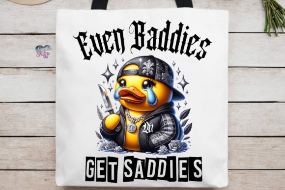 Rubber Duck PNG: Even Baddies Get Saddies