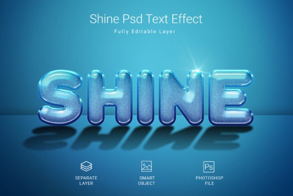 Shine Psd Text Style Effect Mockup – A Versatile Tool for Polished Text Effects