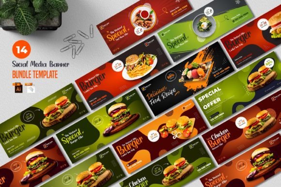 Social Media Cover Banner Bundle Set: Elevate Your Brand Presence